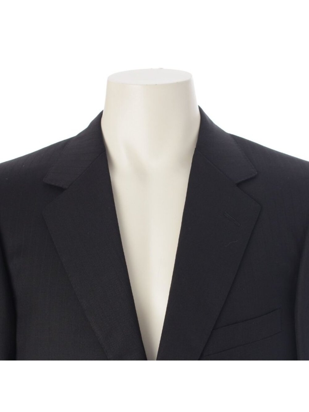 Gucci Era Collection Wool Set Suit Pinstripe Black 52 - Picture 7 of 10